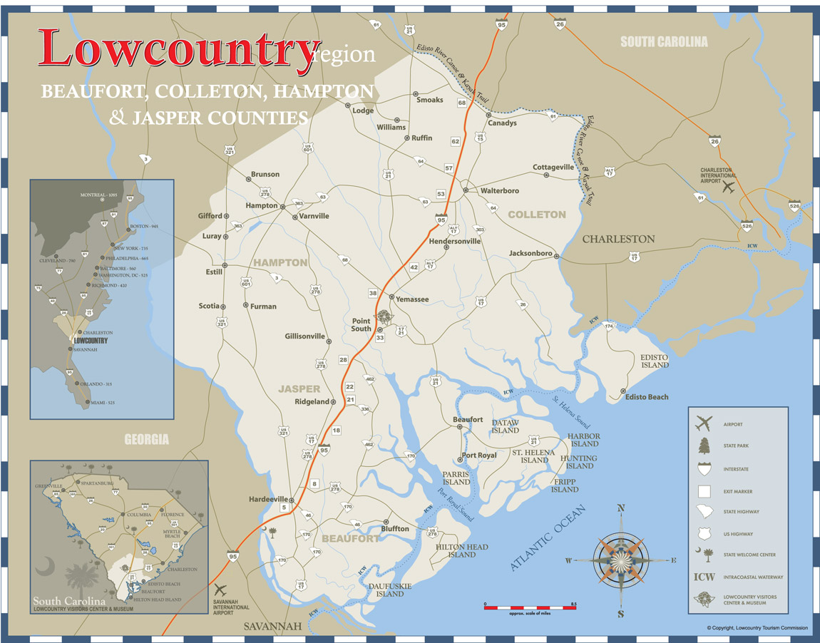 Lowcountry Regional Map