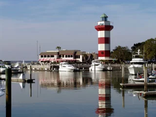 Image of Harbour Town Lighthouse and Marina