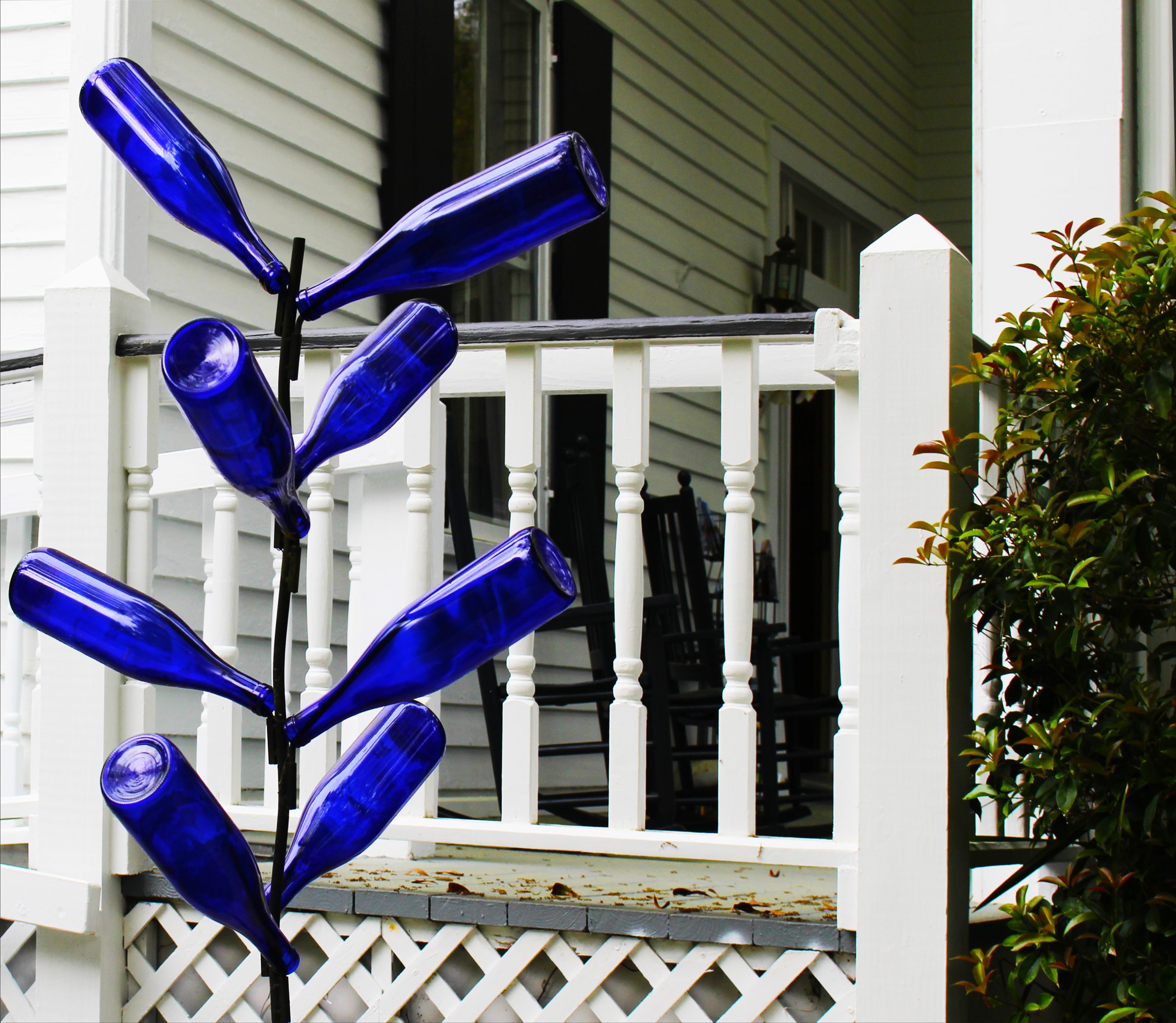 Blue Bottle Trees South Carolina Lowcountry