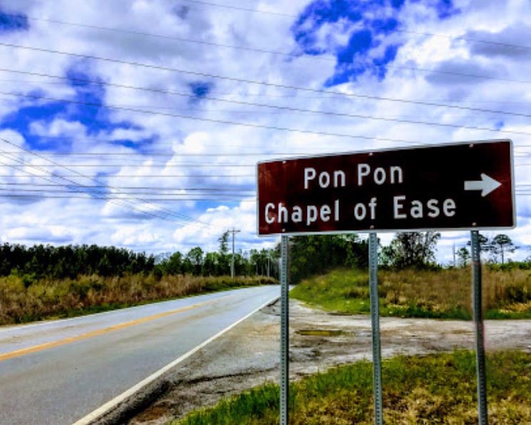 pon pon chapel of ease, colleton county, walterboro, jacksonboro