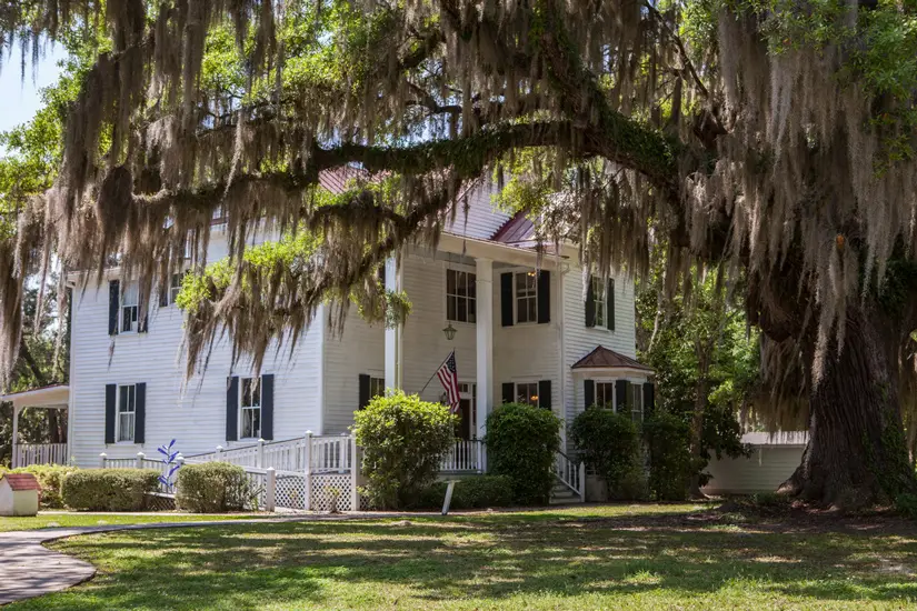 The "Frampton House" in South Carolina Lowcountry