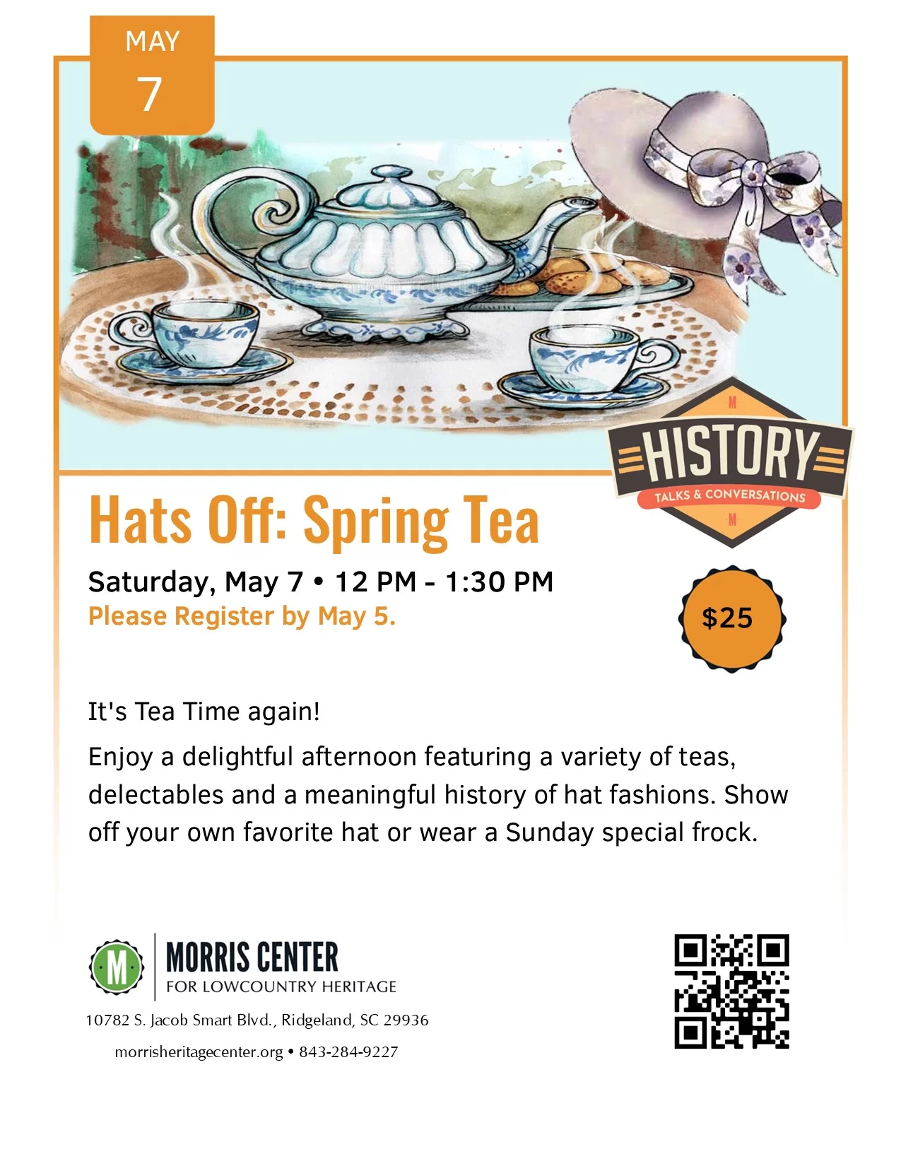 Spring Tea Program Program Ridgeland ~ Spring Tea - South Carolina Lowcountry