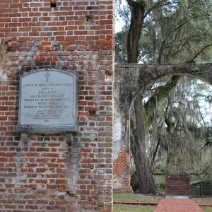 Old Sheldon Church Ruins