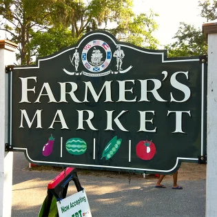 Port Royal Farmers Market Sign Port Royal Farmers Market Sign