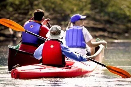 Canoeing the Edisto River at Colleton State Park